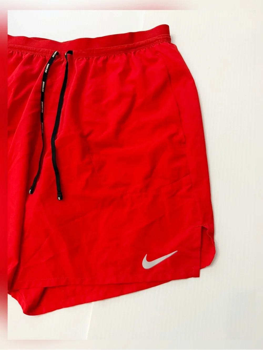 Nike Men’s Flex Stride 7” Brief-Lined Running Shorts Bright Red Size XL